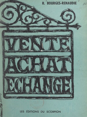 cover image of Vente-achat, échange